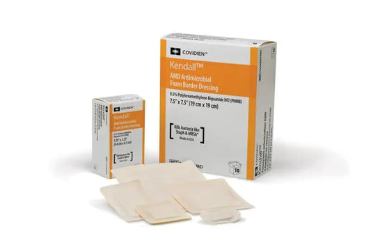 Bx/10  Amd Antimicrobial Foam Disc 1In (7Mm) Hole