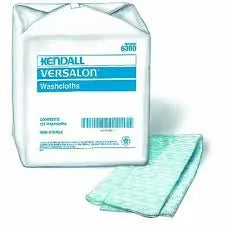 Bx/125 Versalon Blue Washcloth, 9.5" X 13.25"