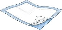 Cs/300 Simplicity Fluff Underpad Light  Absorbency 17" X 24" Light. Blue (Bulk)
