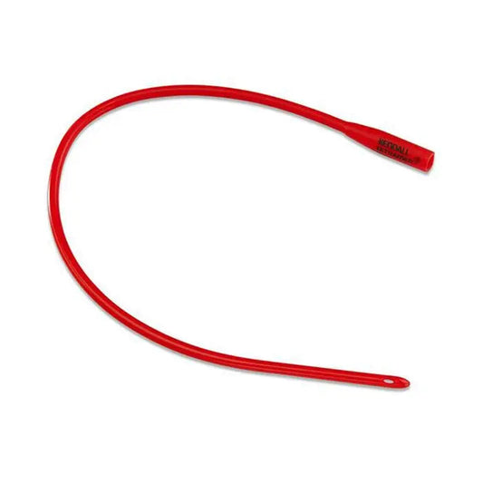 Curity Ultramer Coude Red Rubber Catheter 16fr, 12". - Box Of 12