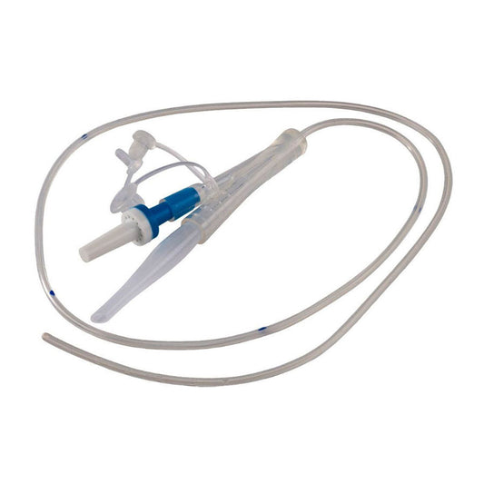 Cs/50 Salem Sump Pvc Nasogastric Tube,Radiopaque Line, Anti Reflux Valve, 18Fr