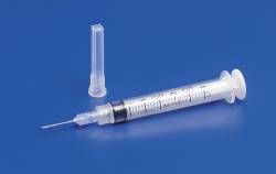 (CS10)BX/100 MONOJECT SYRINGE 3CC, NEEDLE 25G X 1IN