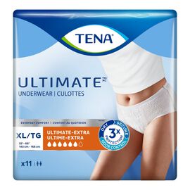 TENA Unisex Ultimate-Extra Underwear - XL - 11s