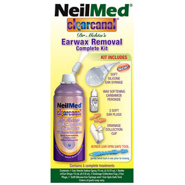 NeilMed Clearcanal Dr. Metha's Clearcanal Earwax Removal Complete Kit