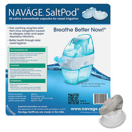 Navage Saltpod Saline Concentrate Capsules - 30s