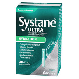 Systane Ultra Lubricant Eye Drops - Hydration - 30 x 0.7ml