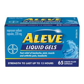 Aleve Liquid Gels Capsules - 220mg - 65s