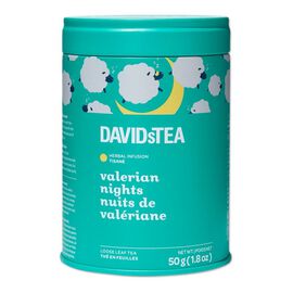 DAVIDsTEA Herbal Infusion Tisane - Valerian Nights - 50g