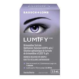 Bausch + Lomb Lumify Redness Reliever Eye Drops - 3.5ml