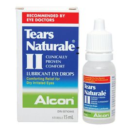 Alcon Tears Naturale II Artificial Tears Eye Drops - 15ml