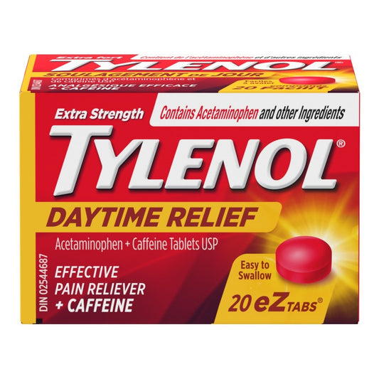 Tylenol Extra Strength Daytime Relief eZ Tabs - 20's