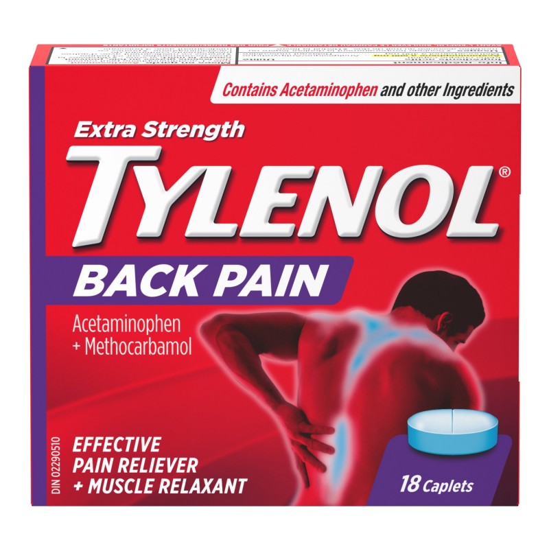 Tylenol* Back Pain Extra Strength Caplets - 18's� �