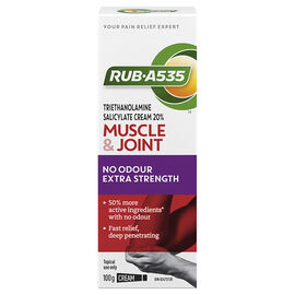 RUB A535 Ultra Strength No Odour Cream - 100g