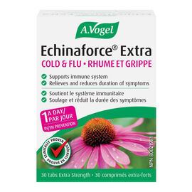 A.Vogel Echinaforce Extra Cold & Flu Tablets - 30's