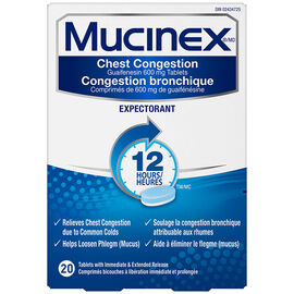 Mucinex Expectorant Tablets - 20s