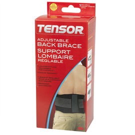 Tensor Adjustable Back Brace - One Size