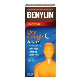 Benylin Dry Cough Night Syrup - 100ml