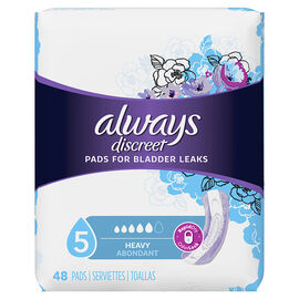 Always Discreet Pads Maximum Regular Length - 48s