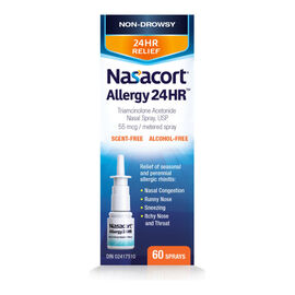 Nasacort Allergy 24HR Spray - 60 sprays