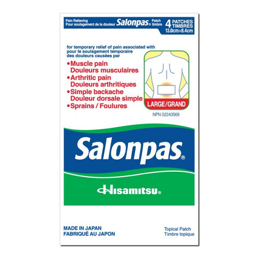 Salonpas Original Large Pain Relief Patch - 6 pack