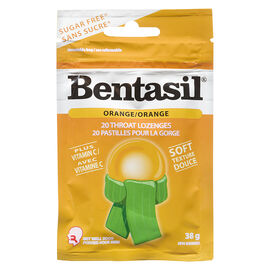 Bentasil Lozenges Soft Texture - Orange - 20s