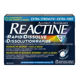 Reactine Allergy Extra Strength Rapid Dissolve Tablets - 24's