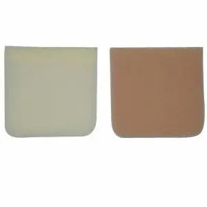 Pk/30 Tracheofix Foam Squares Flesh, Large 2 3/4in X 2 3/4in (Non-Returnable)