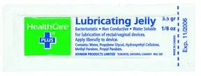 Bx/145 Healthcare Plus Lubricating Jelly 3.5G Packets