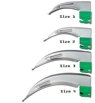 Laryngoscope Single Patient - FIBER-OPTIC  (price per each)