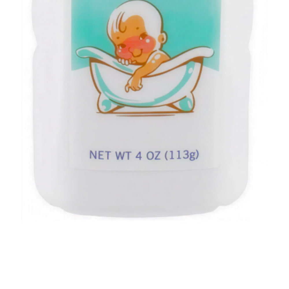 Lightly scented baby powder