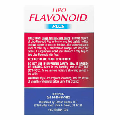 Lipo-Flavonoid capsules ear health