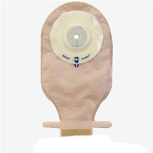 Ultramax 1-Pc Pre-Cut Dainable Pouch W/ Aquatack Hydrocolloid Shallow Convex Skin Barrier & Kwick-Klose Fastener 16oz 1" Opening Opaque (9"L X 5 3/4"W) Odor-Proof - Box Of 5