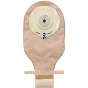 Ultralite 1-Piece 1" Pre-Cut Drainable Pouch W/ Aquatack Dydrocolloid Shallow Convex Barrier & Kwick-Klose Fastener (9" X 5 3/4") Opaque 16oz Odor-Proof - Box Of 10