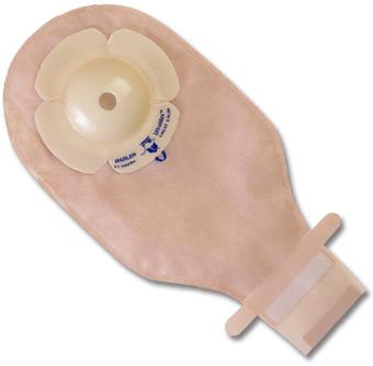 Marlen Ultamax Deep Drainable Pouch ,With Aquatack Hydrocolloid Barrier And Kwick-Klose Ii Fastener,1" Pre-Cut,Opaque - Box Of 5