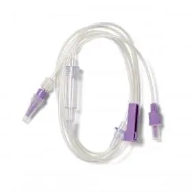 Cs/30 Medline Entraflo Pump Set W/ Spikeright Plus Connector W/ Pre-Attached Enfit Transitional Connector