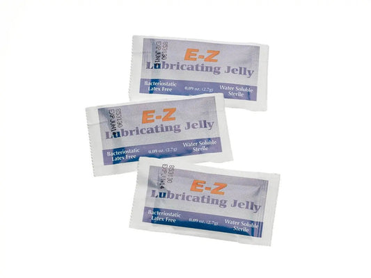 Bx/150  E-Z Sterile Lubricating Jelly, 5 Gram Foil Packets
