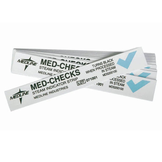Bx/250 Med-Checks Class 4 Steam Sterilizer 4" Indicator Strip