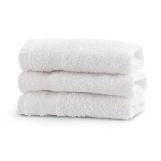 Cs/2400 Cotton Terry Washcloth White 11X11