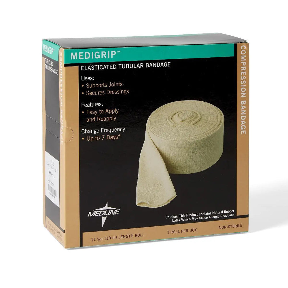 Ea/1 Medline Tubular Elastic Banadage, Medigrip Size F.