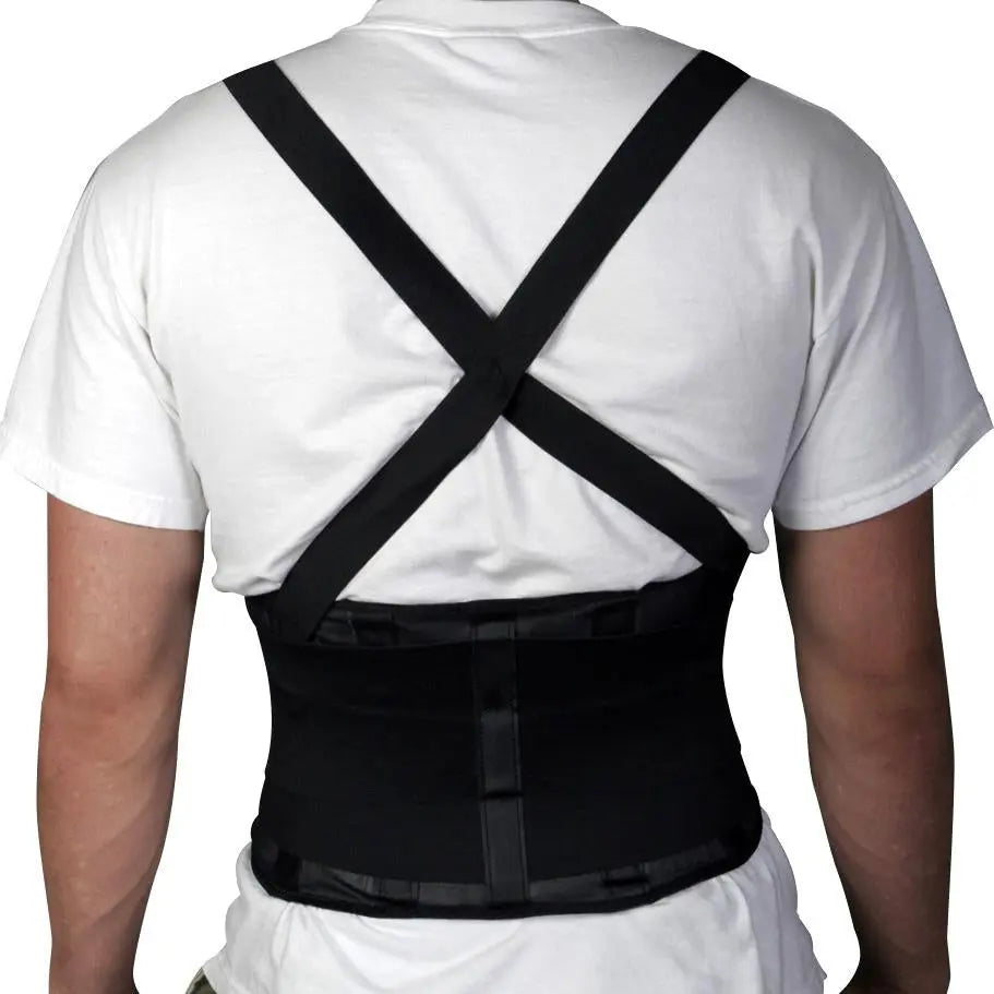 Ea/1 Standard Back Support W/ Suspenders, Medium 30In-34In