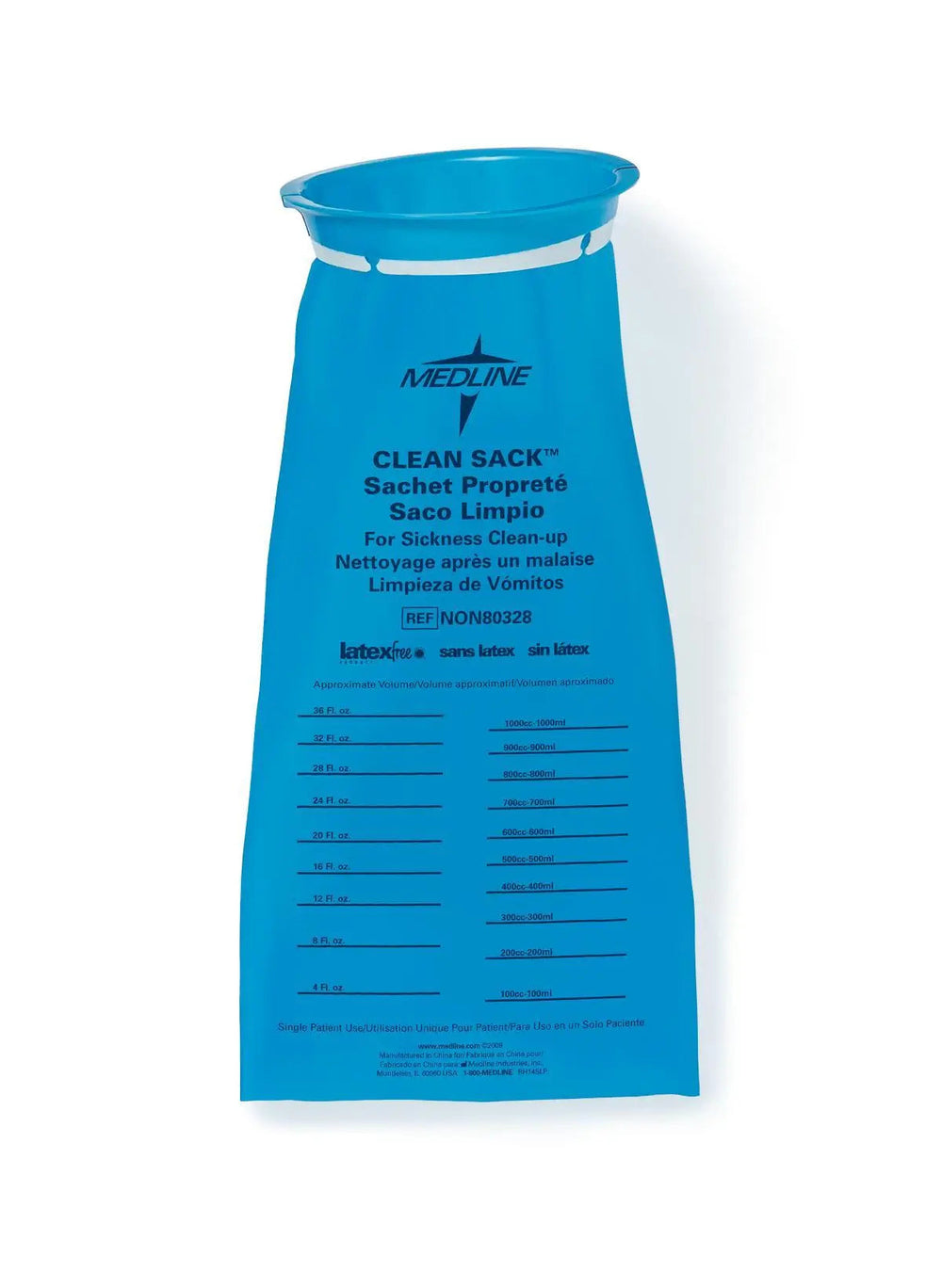 Emesis Sickness Bag Disposable 1000ml Capacity - Box Of 24