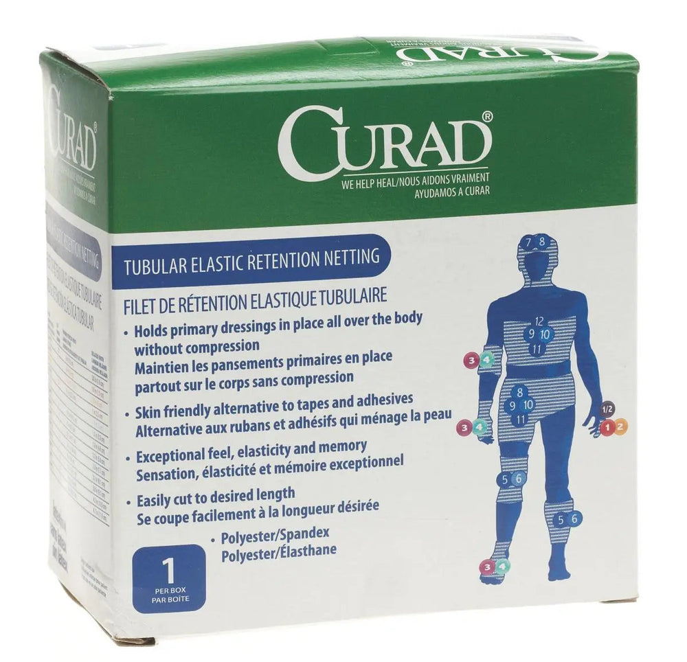 Ea/1 Tubular Retainer Size 4 Elastic-Net Dressing 25Yd X 11"  Stretched  (Arm/Foot/Leg) Large  Latex-Free