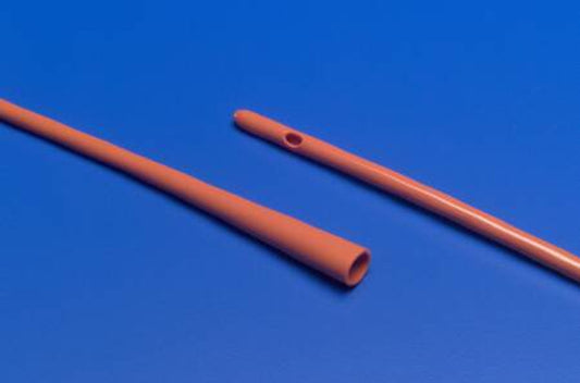 Catheter, Urethral (Rob-Nel) Red Plastic, 8Fr 16 in
