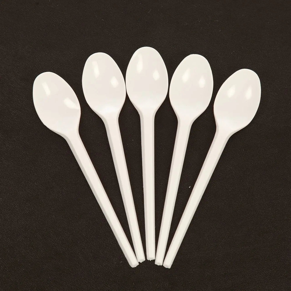 Cs/1000 Plastic Disposable Spoons, Teaspoon Size