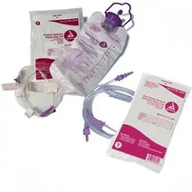 30/Cs Enteral Feeding Safety Spike Pump Set With Enfit Connector For Nestle Compat Feeding Pumps
