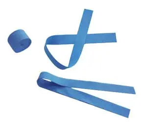 Bx/100 Tourniquet 1" X 18" Flat Pack Blue Disposable Latex-Free