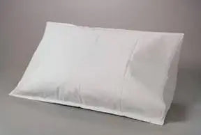 Bx/100 Pillowcase, Disposable 21" X 30"  2-Ply Tissue/Poly  Material White