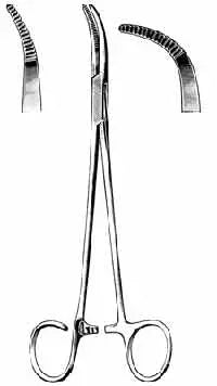 Hemostat Schnidt Forcep, 7 1/2in, Slight Curve - Ea/1