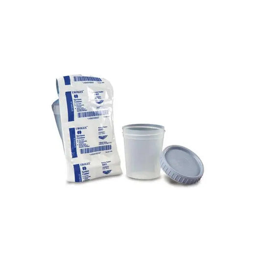 Cs/100 Sterile Specimen Container, Screw Cap, 4.5 Oz.
