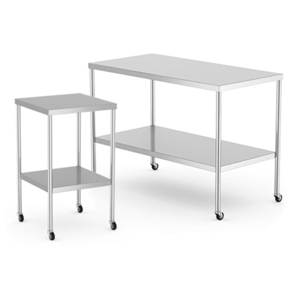 Mac Medical Instrument Table, 24"W x 36"L x 34"H